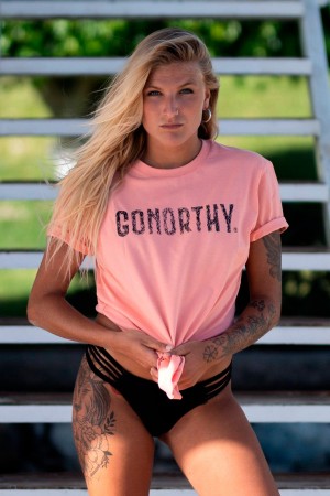 Camiseta Letras Gonorthy...